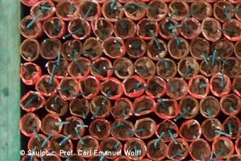 Skulptur von Prof. C.E. Wolff